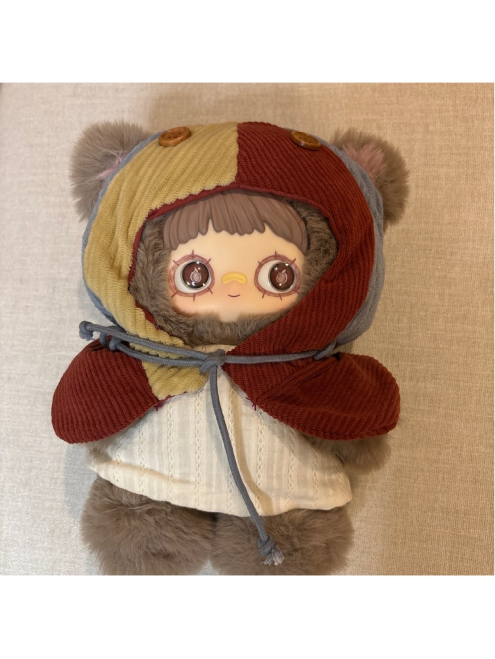 Maymei Brown Red Animal Plushie Pop Mart